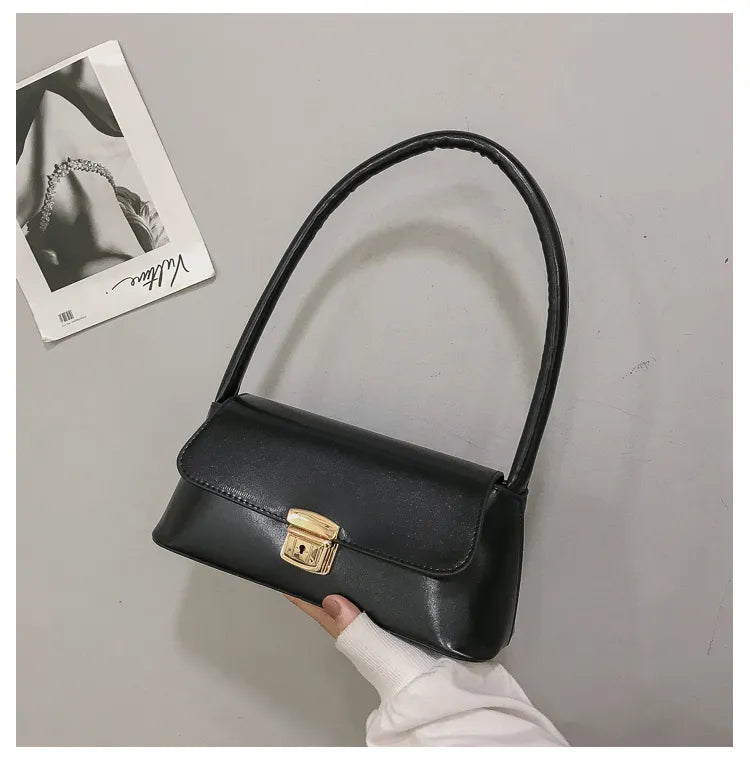 Mini sac bandoulière femme – Style vintage à fermoir tournant