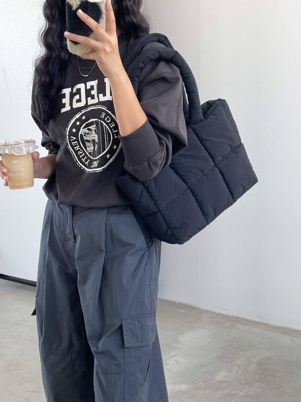 Tote matelassé – Doux & stylé pour tous les jours