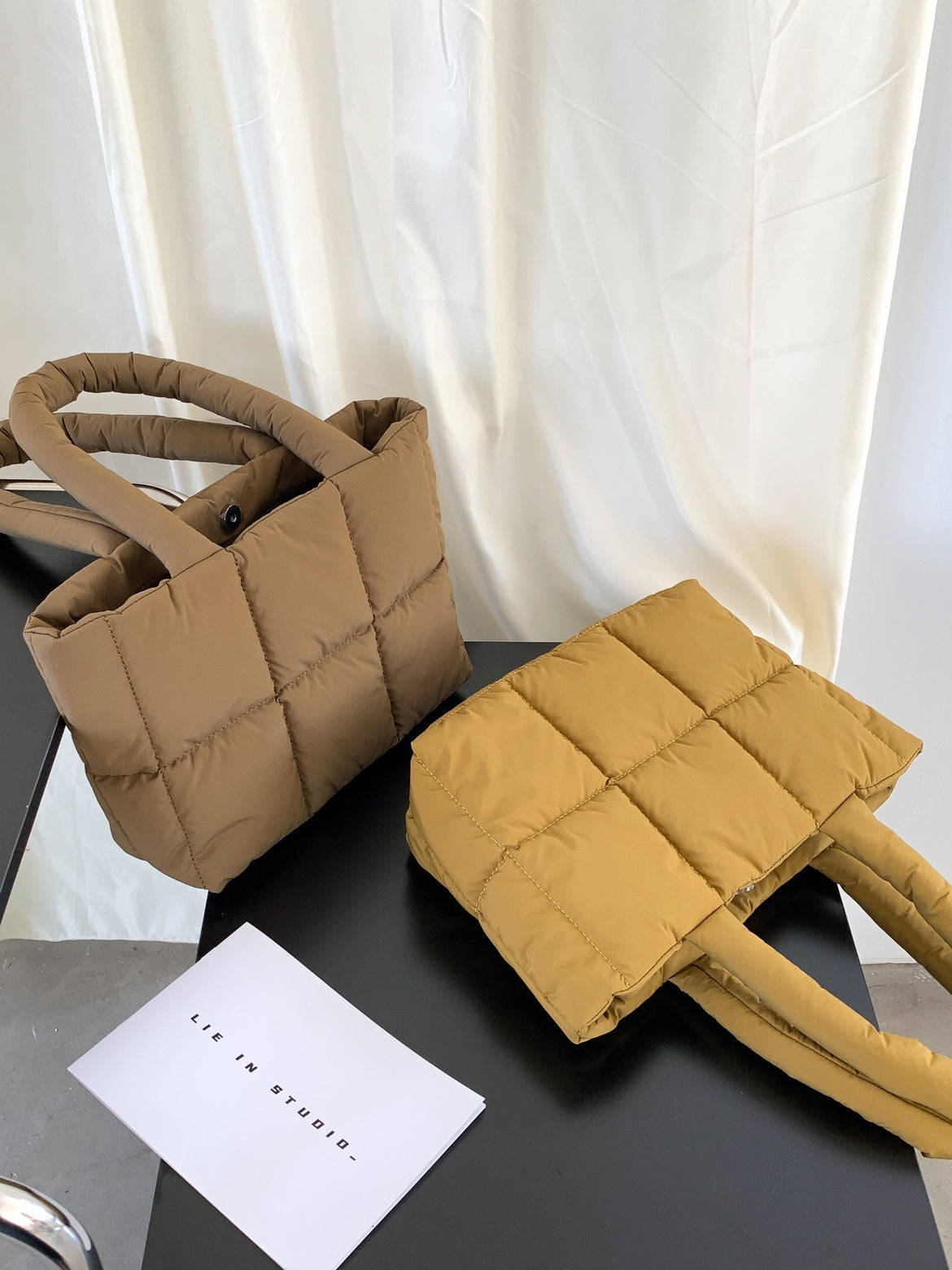 Tote matelassé – Doux & stylé pour tous les jours
