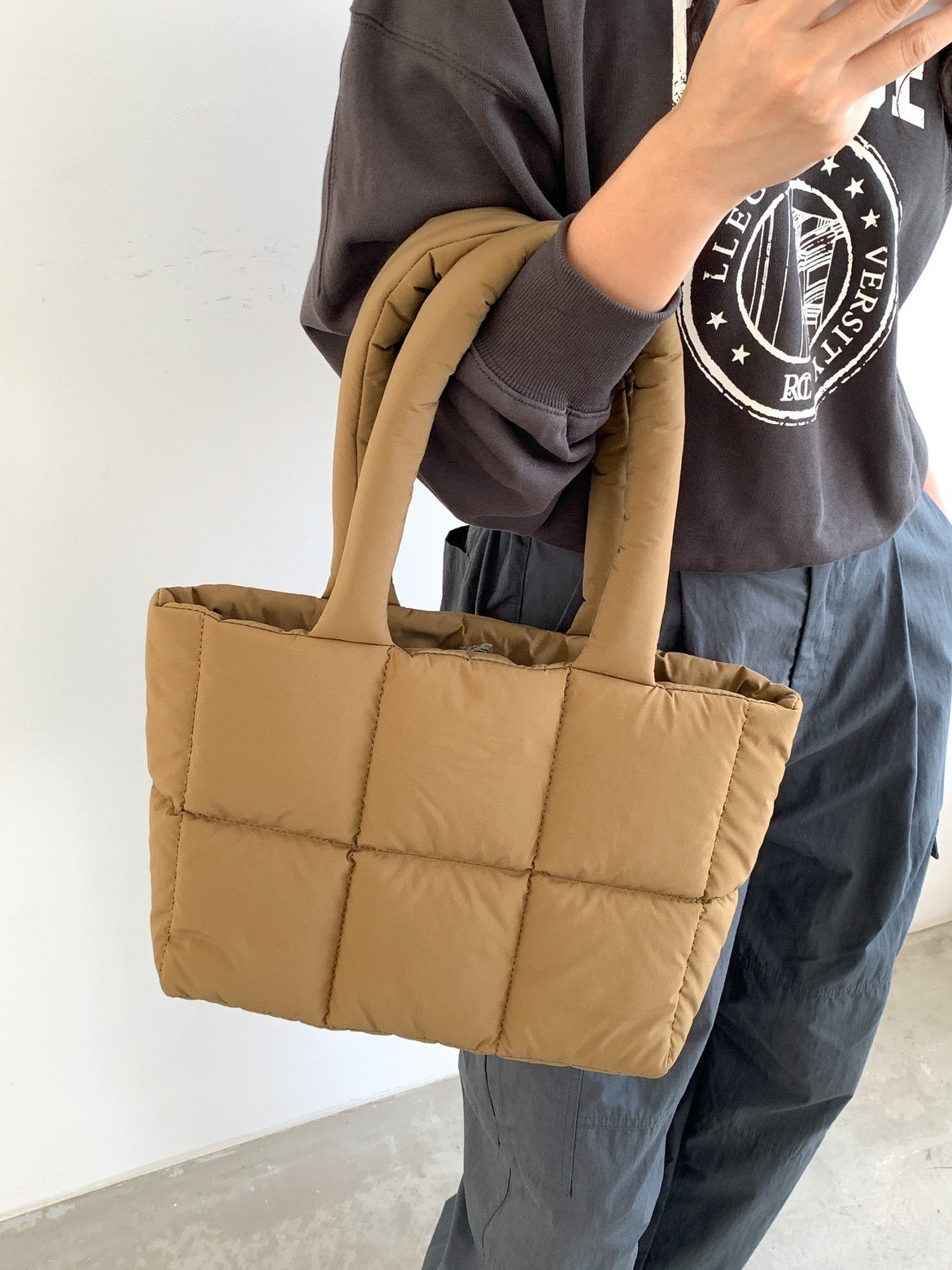 Tote matelassé – Doux & stylé pour tous les jours