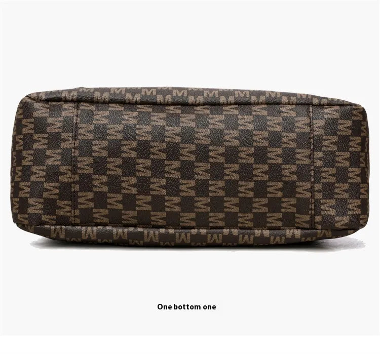 Sac bandoulière multi-positions – Imprimé monogramme tendance