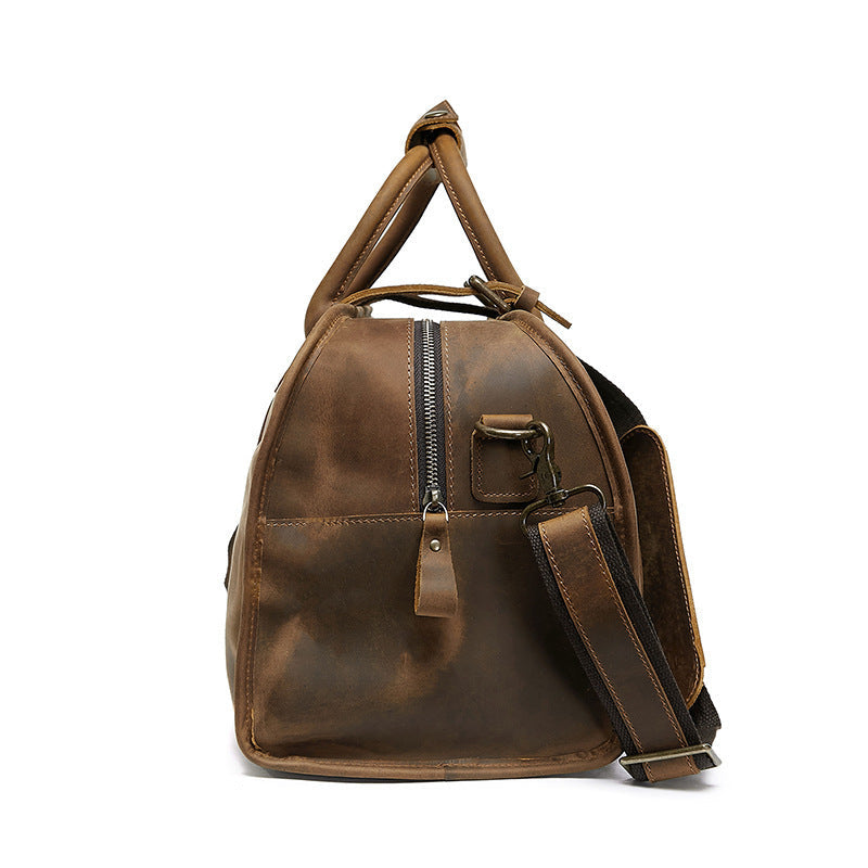 Sac Vintage de Voyage en Cuir Européen et Américain