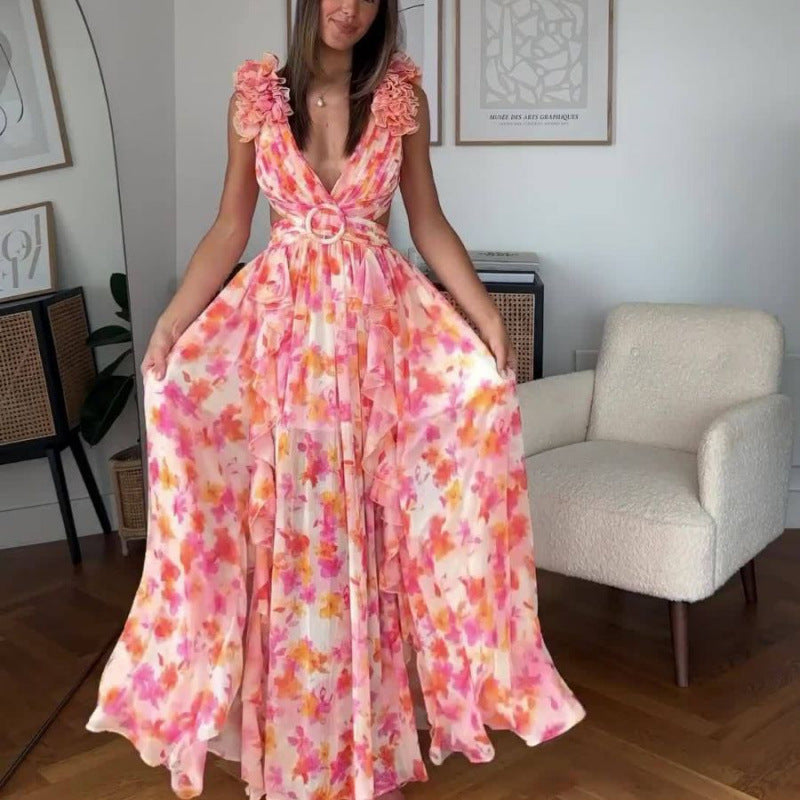 Bella Flora | Robe Longue Chic