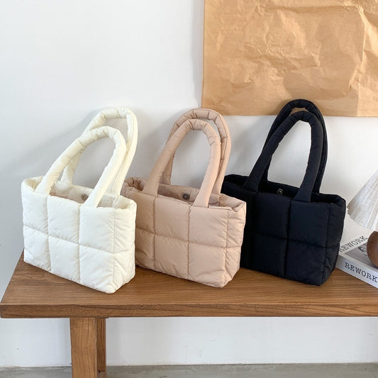 Tote matelassé – Doux & stylé pour tous les jours