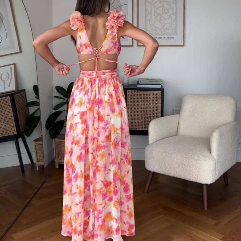 Bella Flora | Robe Longue Chic