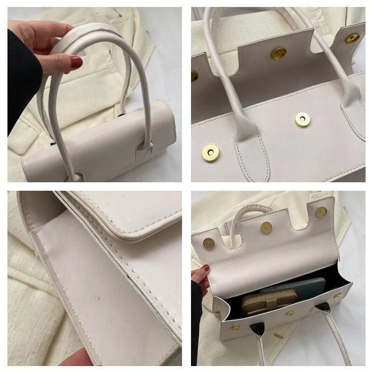Sac à main structuré élégant – Bandoulière minimaliste femme