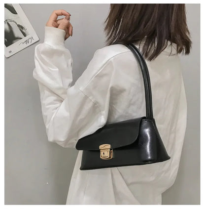 Mini sac bandoulière femme – Style vintage à fermoir tournant