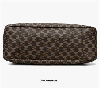 Sac bandoulière multi-positions – Imprimé monogramme tendance