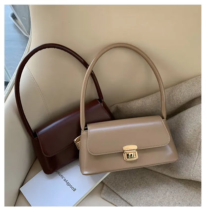 Mini sac bandoulière femme – Style vintage à fermoir tournant