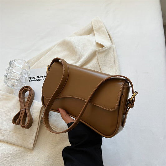 Sac bandoulière selle – Chic & structuré