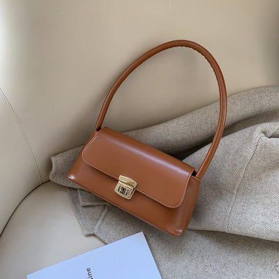 Mini sac bandoulière femme – Style vintage à fermoir tournant