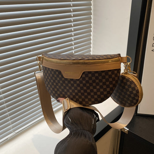 Sac banane monogramme – Sangle ajustable & pochette incluse