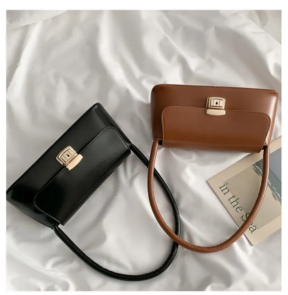Mini sac bandoulière femme – Style vintage à fermoir tournant