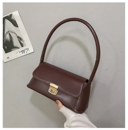 Mini sac bandoulière femme – Style vintage à fermoir tournant