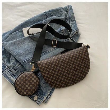 Sac banane monogramme – Sangle ajustable & pochette incluse